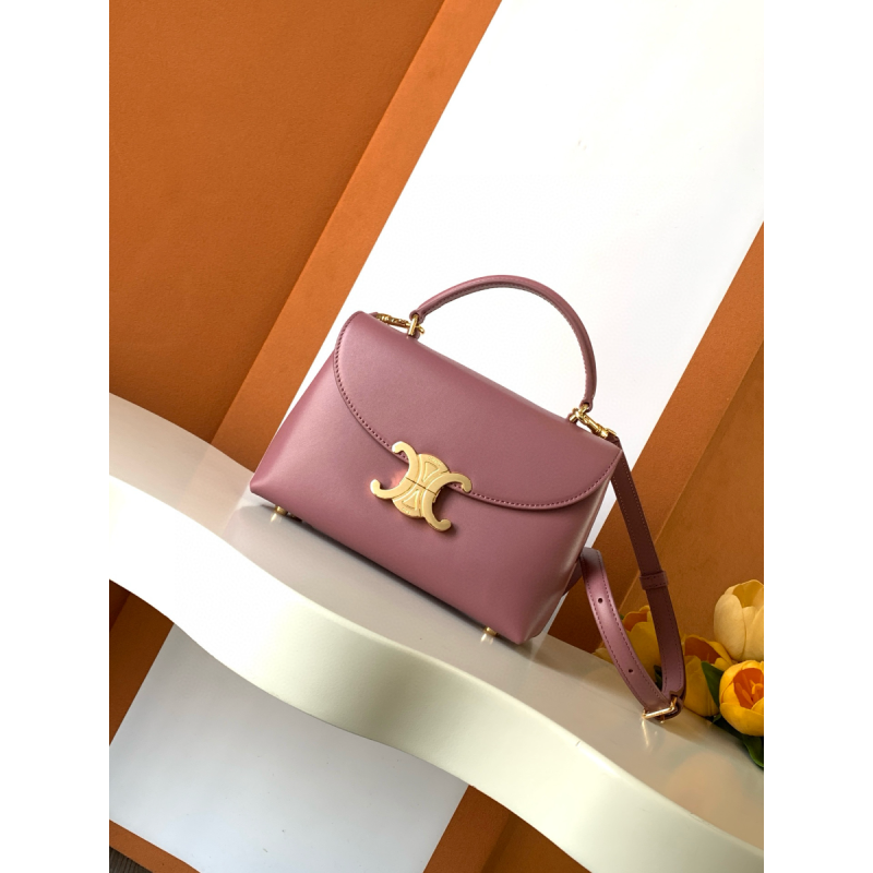 Celine Teen Nino Bag in Smooth Calfskin-Vintage Rose