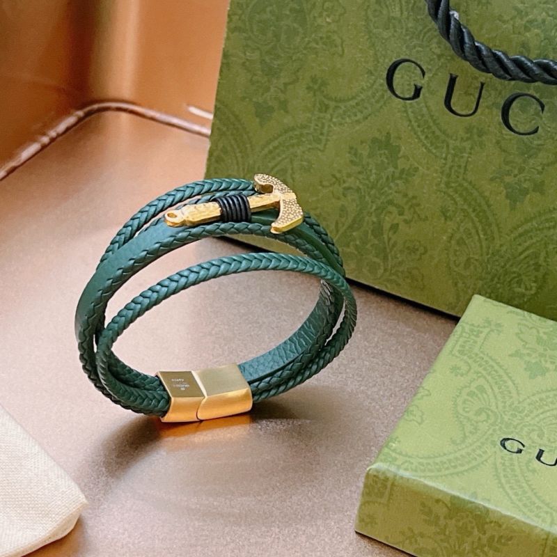 Gucci Leather Bracelet