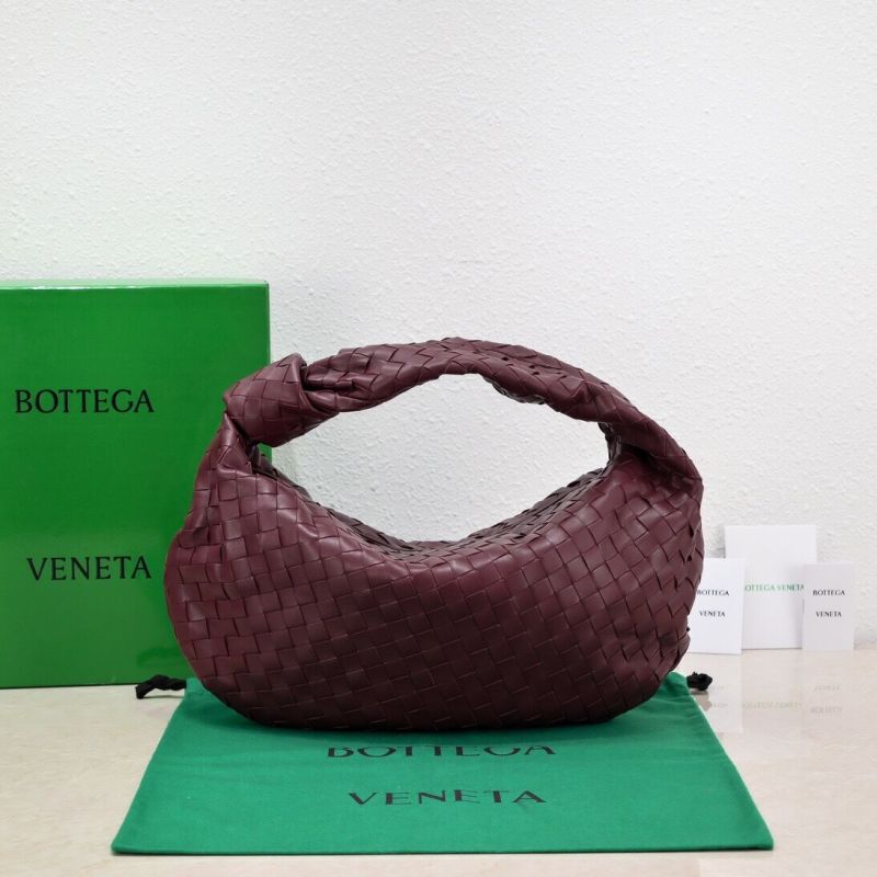 Bottega Veneta Medium Jodie Shoudler Bag-Bordeaux