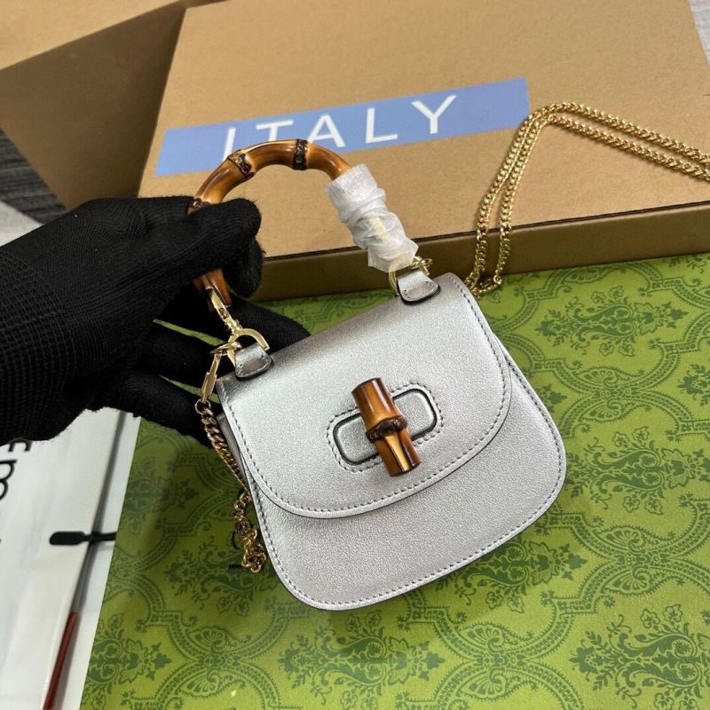 Gucci Bamboo Mini Chain Bag 