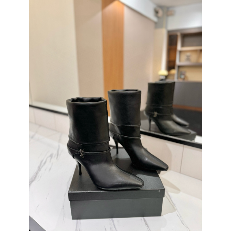 Niki Stiefeletten aus Glattleder, Size 35-41