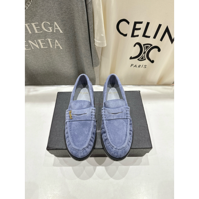 Damen Le Loafer Pantoletten aus Veloursleder, Size 35-41