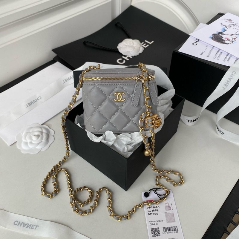 Chanel Kette Mini-Tasche-Grey