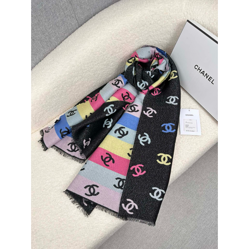 Chanel cashmere scarf
