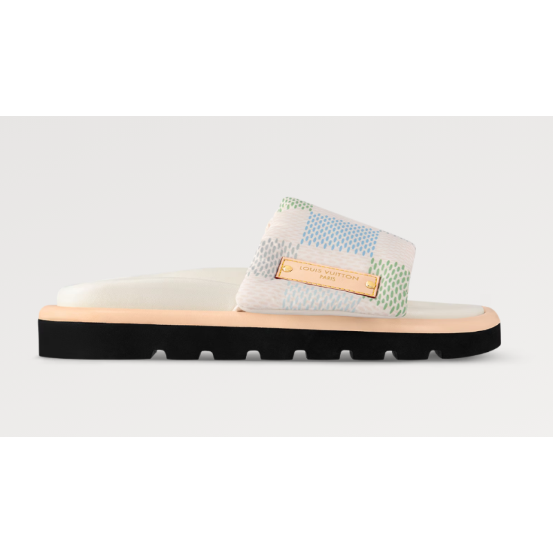 LV Pool Pillow flat comfort mule , Size 35-41