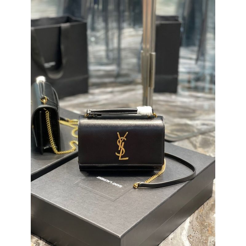 Saint Laurent Sunset Chain Wallet 