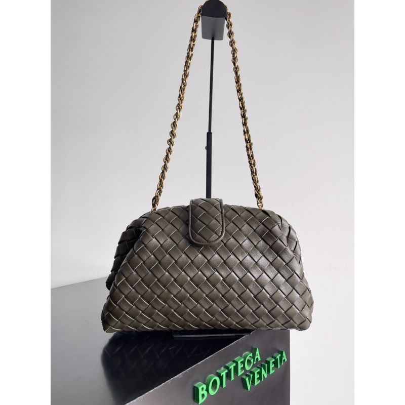 Bottega Veneta Lauren 1980 Chain Bag- Khaki