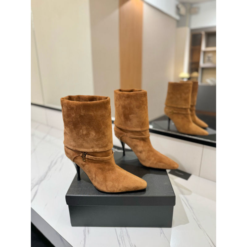 Niki Stiefeletten aus Veloursleder, Size 35-41