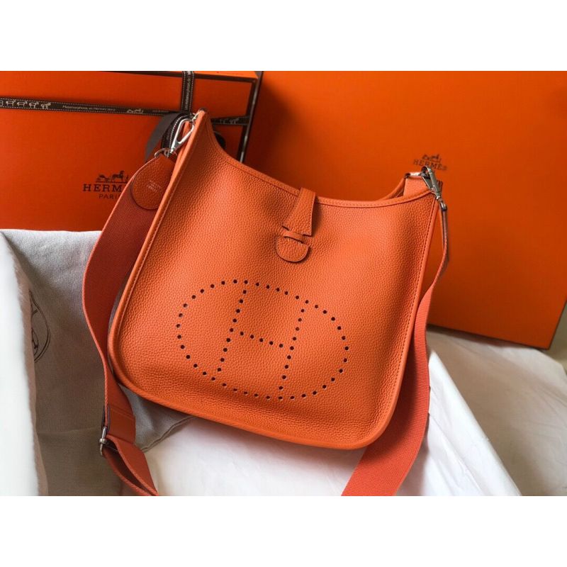 Hermes Evelyne Crossbody Bag 29cm-Orange