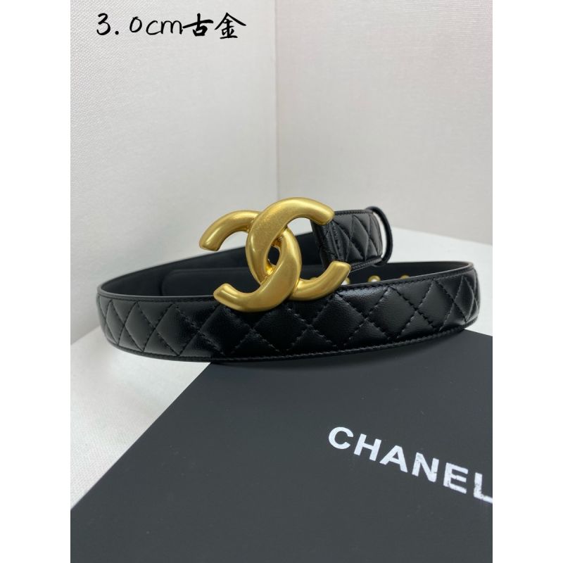 chanel 2026 neuer Lederg&uuml;rtel 3.0cm