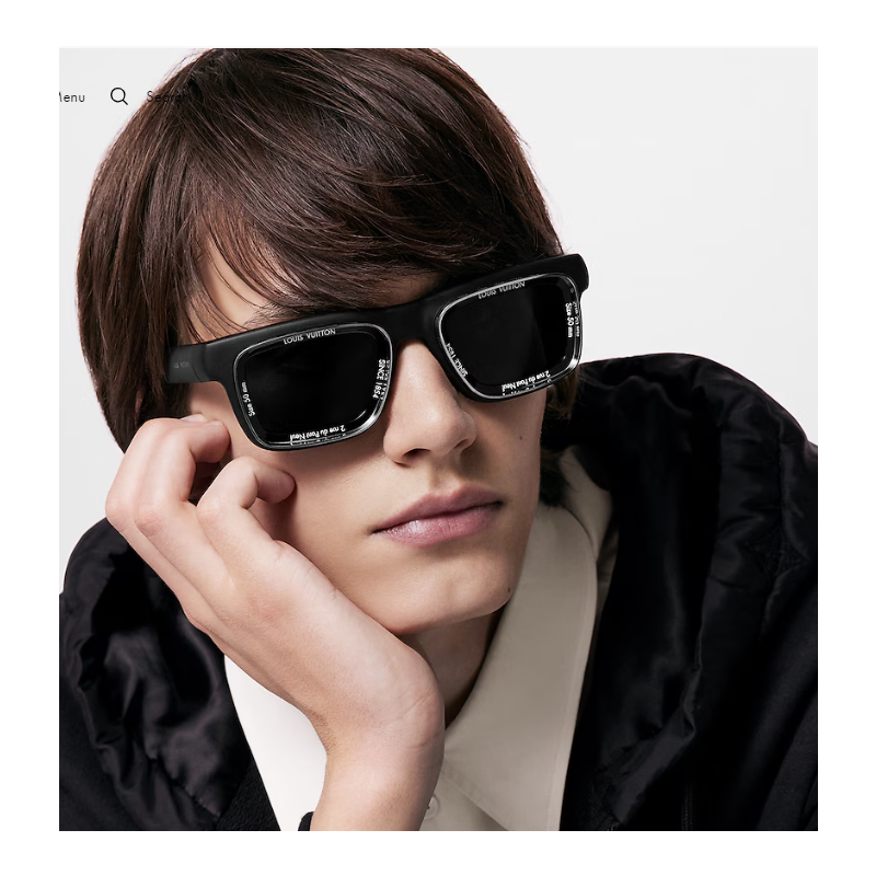  LV Super Vision Square Sunglasses